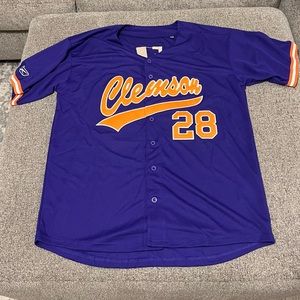 Clemson Tigers Baseball Jersey #28 Seth Beer